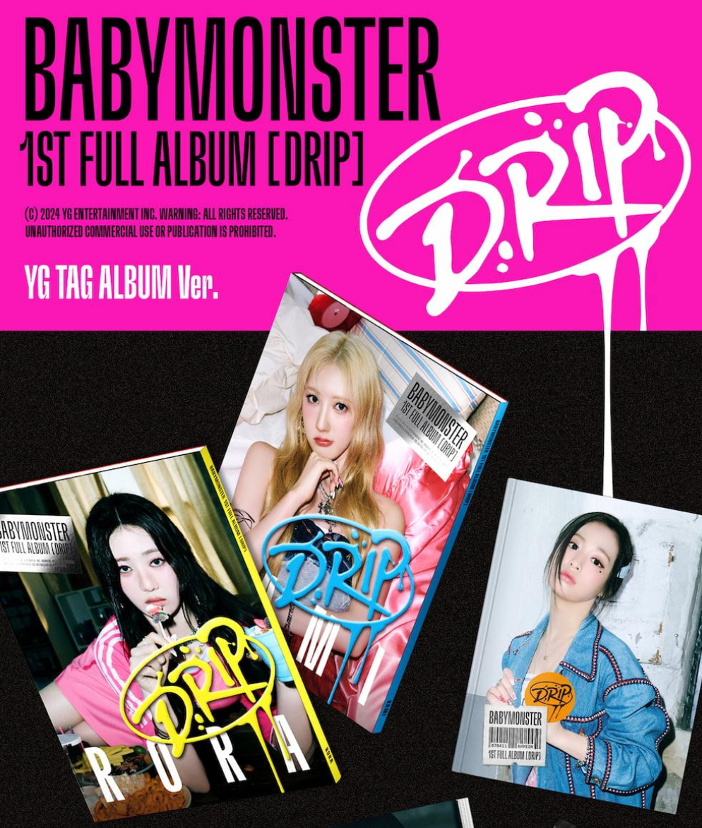BABYMONSTER - DRIP (YG TAG VER)