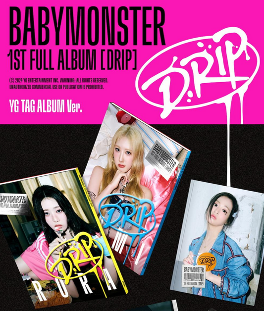 BABYMONSTER - DRIP (YG TAG VER)