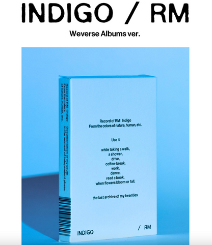 RM (BTS) - INDIGO (WEVERSE VER)