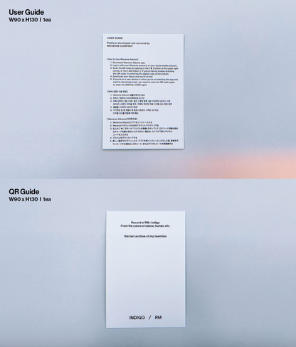 RM (BTS) - INDIGO (WEVERSE VER)