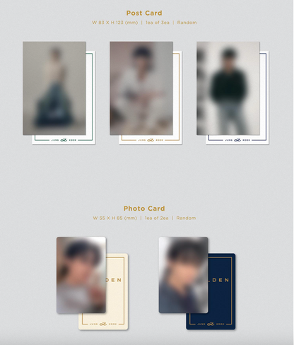 JUNGKOOK (BTS) - GOLDEN (WEVERSE VER)