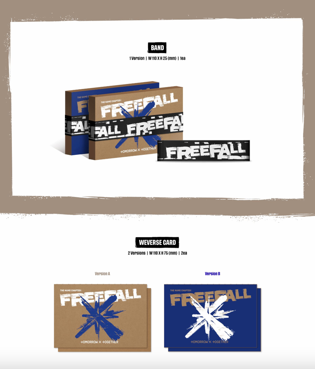 TXT - FREEFALL (WEVERSE VER)