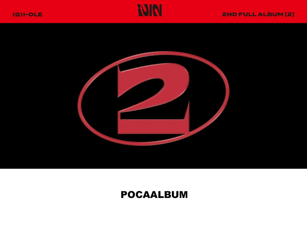 (G)I-DLE - 2 (POCAALBUM)