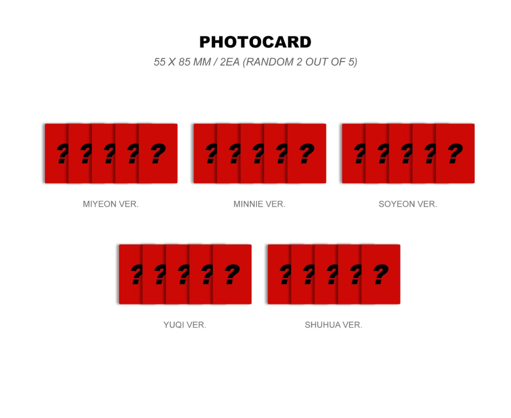 (G)I-DLE - 2 (POCAALBUM)