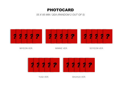 (G)I-DLE - 2 (POCAALBUM)