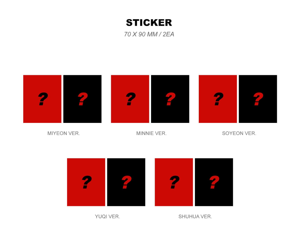 (G)I-DLE - 2 (POCAALBUM)