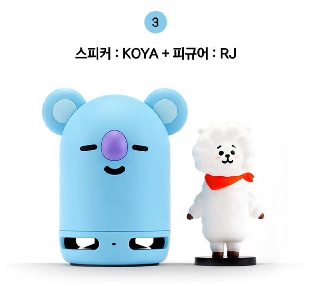 BT21 - FRIENDS DUO BLUETOOTH SPEAKER