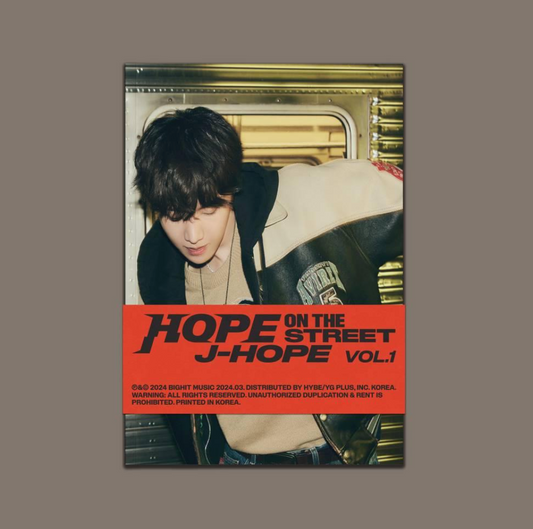 J-HOPE - HOPE ON THE STREET VOL.1 (WEVERSE ALBUM)