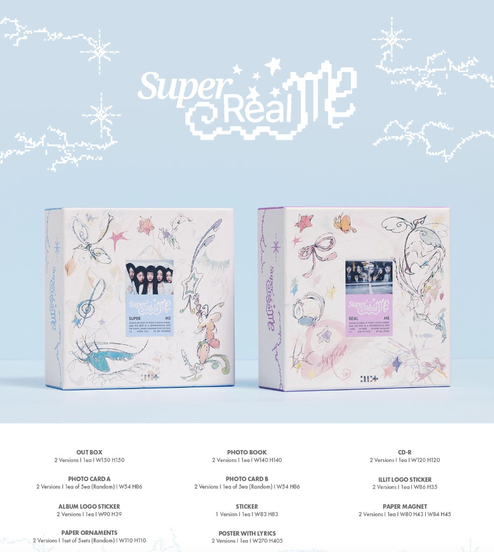 ILLIT - SUPER REAL ME (PHOTOBOOK VER)