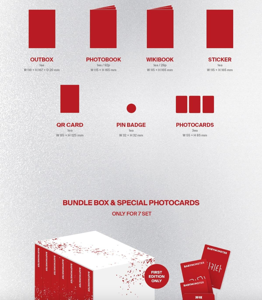 BABYMONSTER - BABYMONS7ER (YG TAG VER)