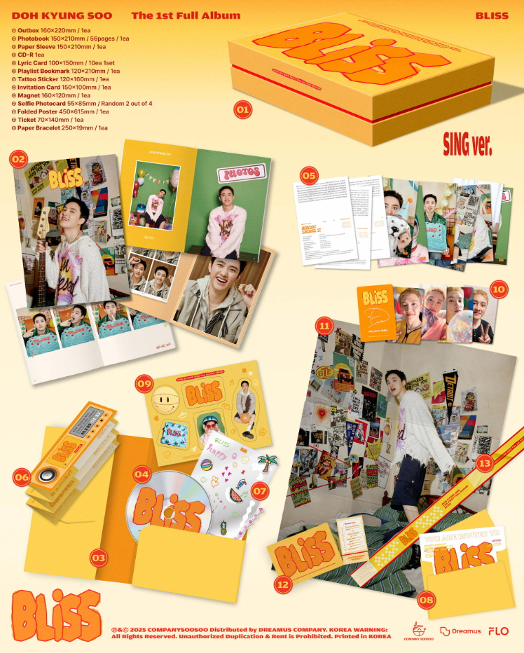 [PRE ORDER] D.O - BLISS