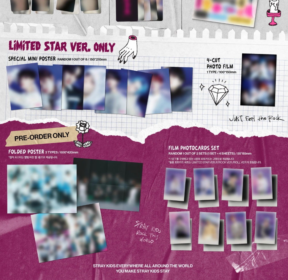 STRAY KIDS - 樂(ROCK)-STAR (LIMITED)