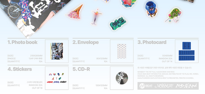 NEWBEAT - RAW AND RAD (PHOTOBOOK VER)