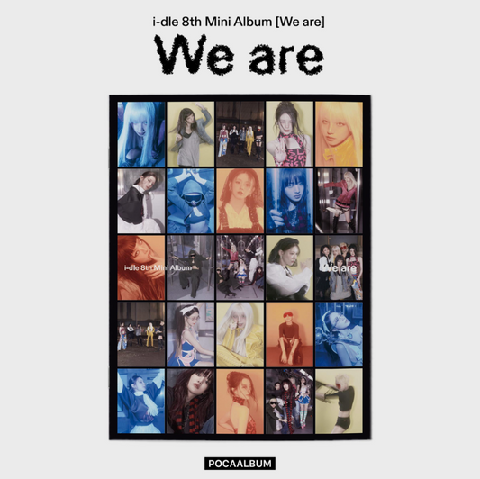 [MAKESTAR EXCLUSIVE] I-DLE - WE ARE (POCAALBUM VER)