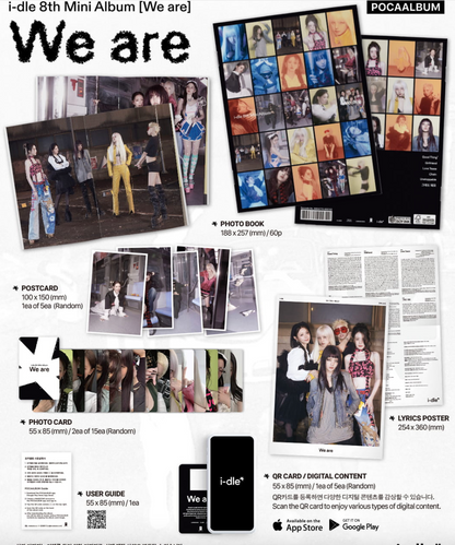 [LUCKY DRAW] I-DLE - WE ARE (POCAALBUM VER)