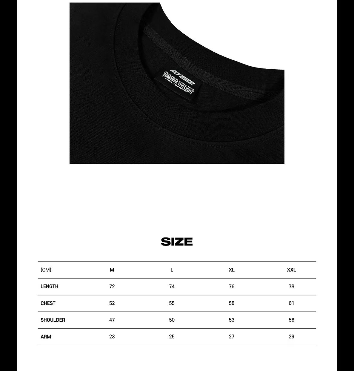 [PRE ORDER] ATEEZ - SHORT SLEEVE T-SHIRT LOGO A ver