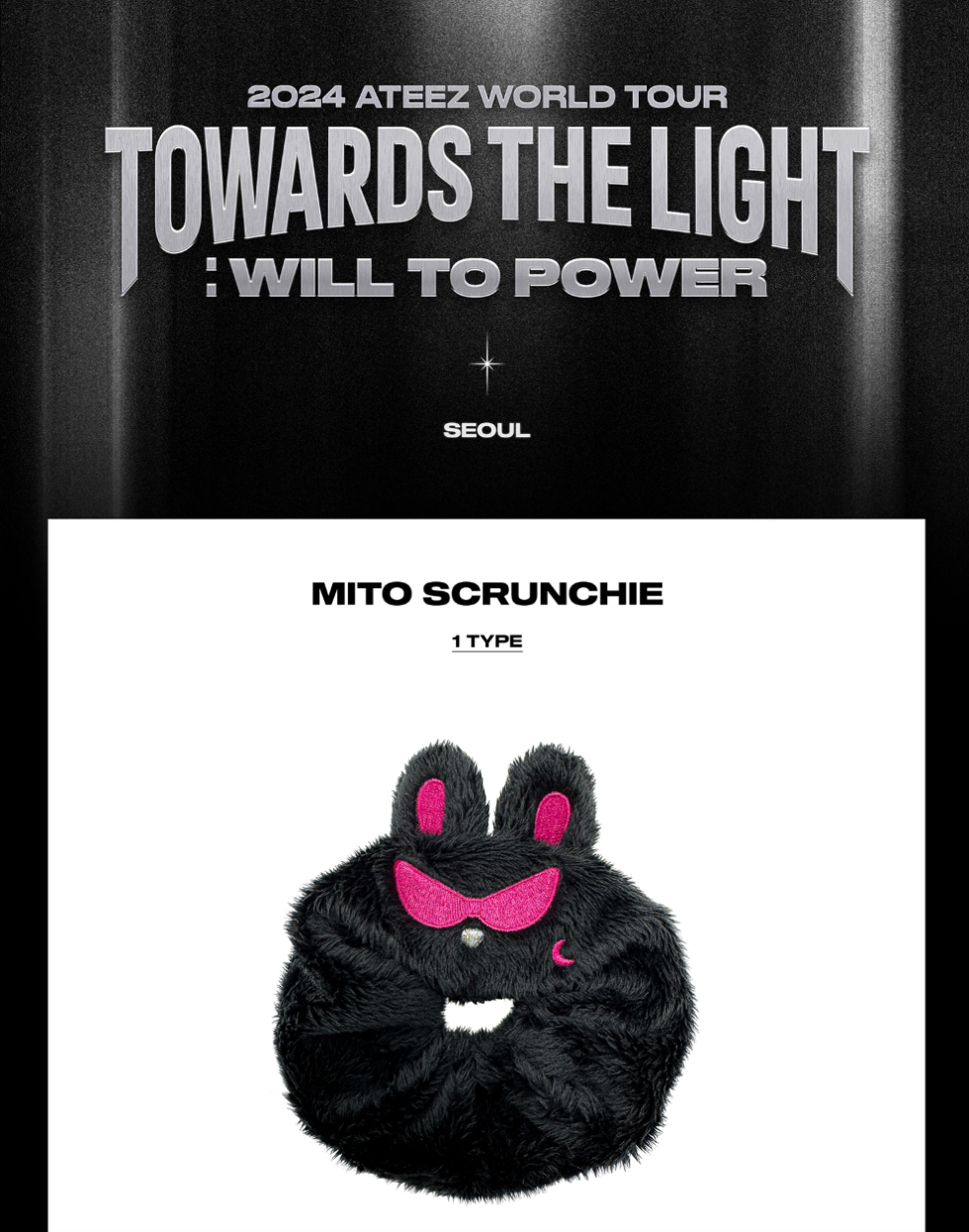 [PRE ORDER] ATEEZ - MITO SCRUNCHIE