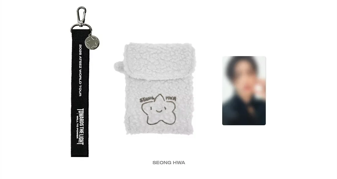 [PRE ORDER] ATEEZ - STRAP MINI POUCH