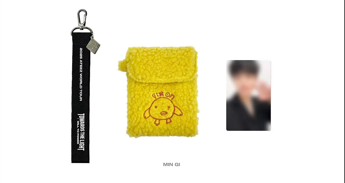 [PRE ORDER] ATEEZ - STRAP MINI POUCH