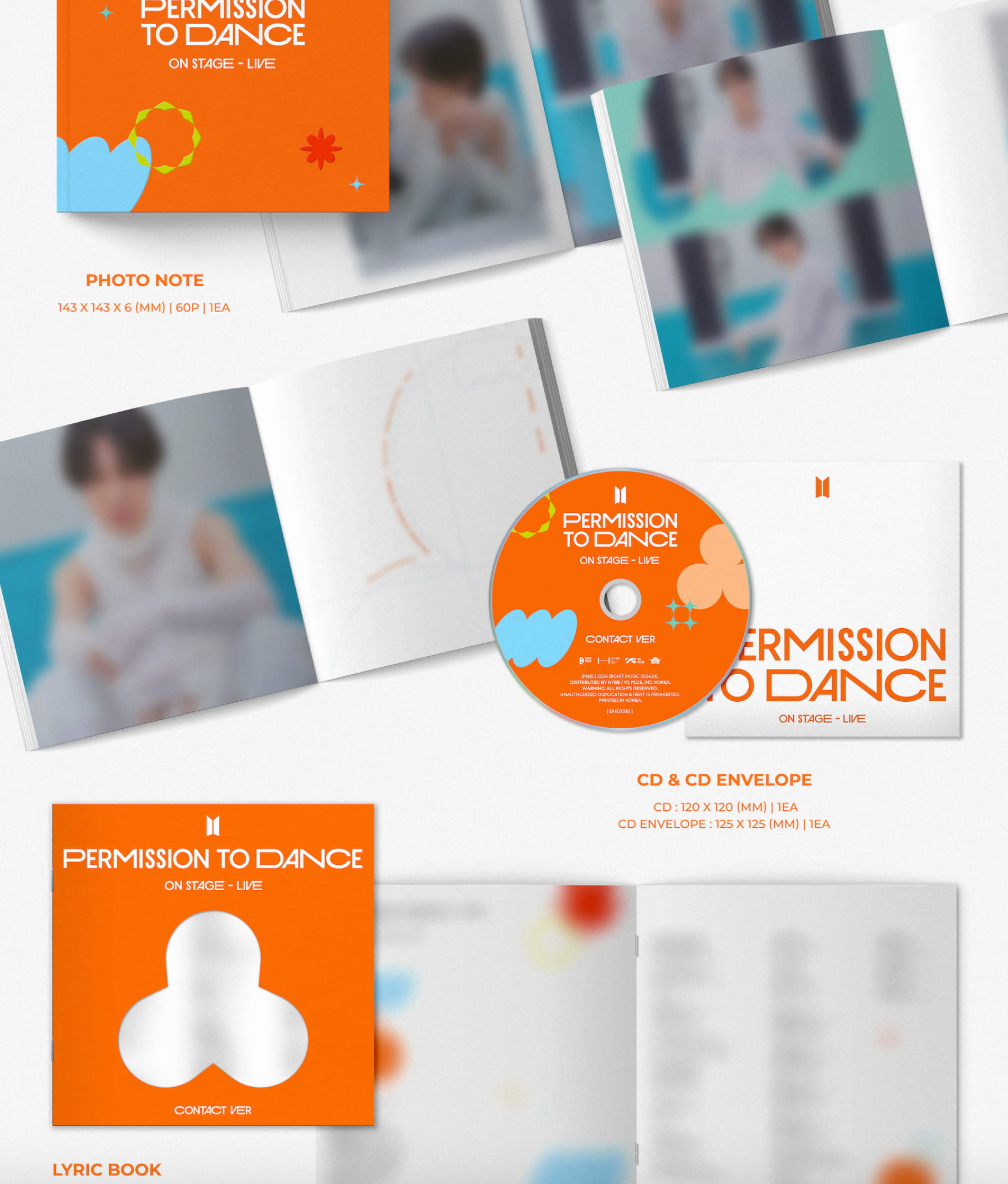 [PRE ORDER] BTS - PERMISSION TO DANCE ON STAGE - LIVE