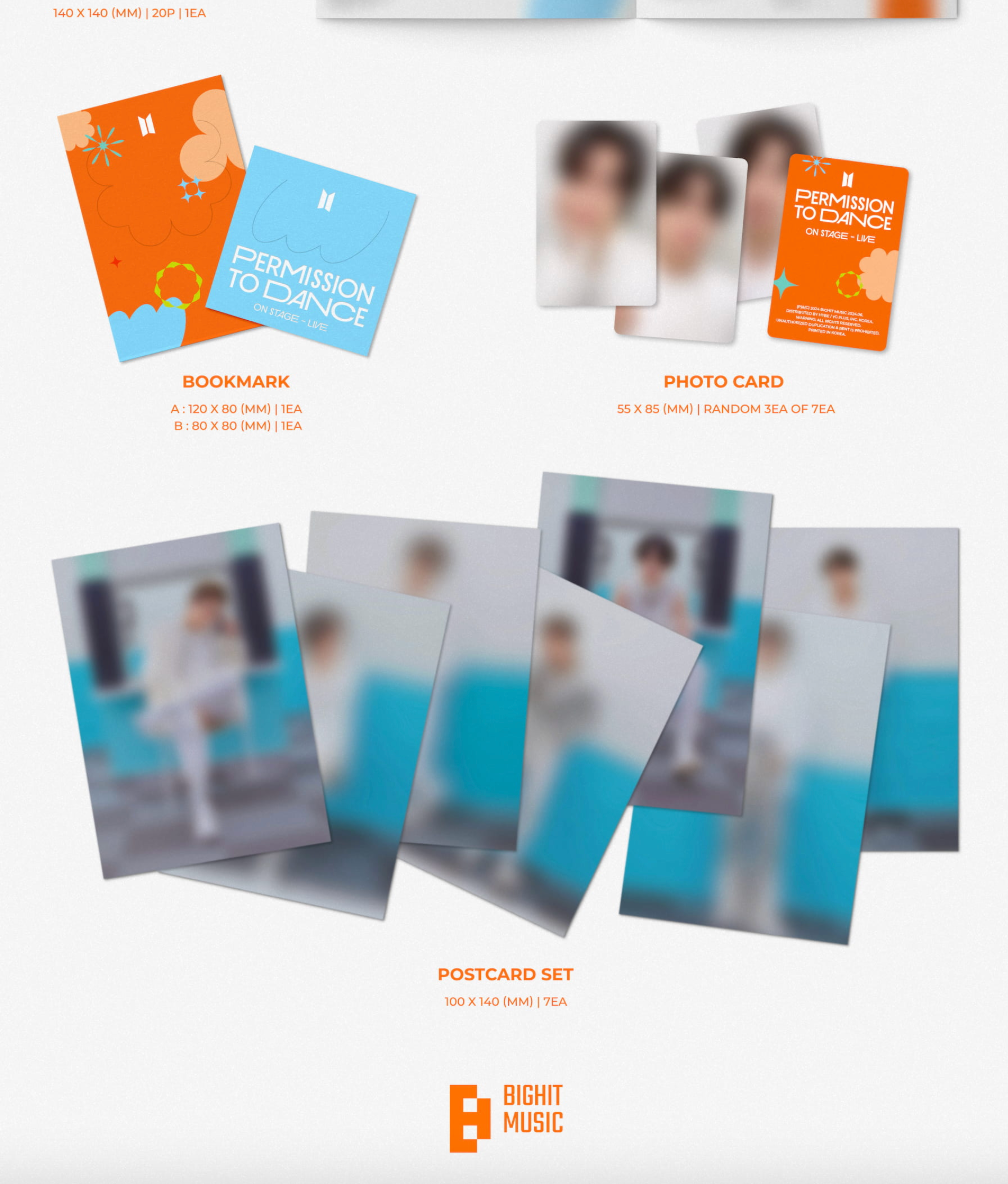 [PRE ORDER] BTS - PERMISSION TO DANCE ON STAGE - LIVE