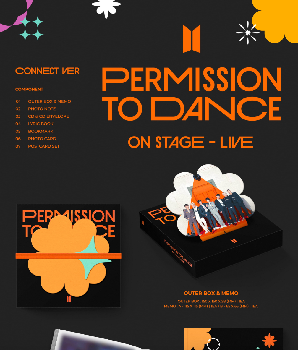 [PRE ORDER] BTS - PERMISSION TO DANCE ON STAGE - LIVE