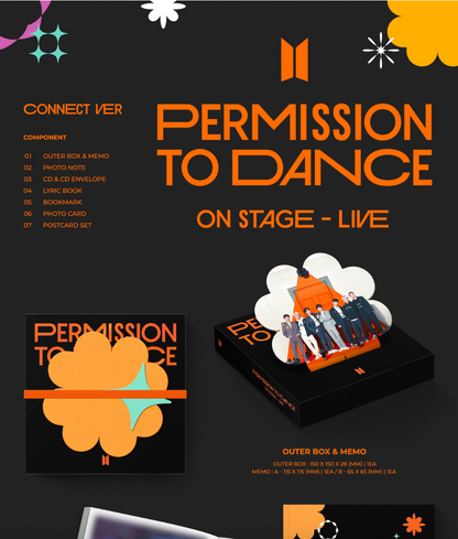 [PRE ORDER] BTS - PERMISSION TO DANCE ON STAGE - LIVE