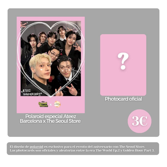 [PRE ORDER] ATEEZ 7º ANIVERSARIO - PACK 7th ANNIVERSARY ATZBCN X TSS