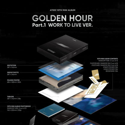 ATEEZ Golden Hour Pt.1 Work to Live Version