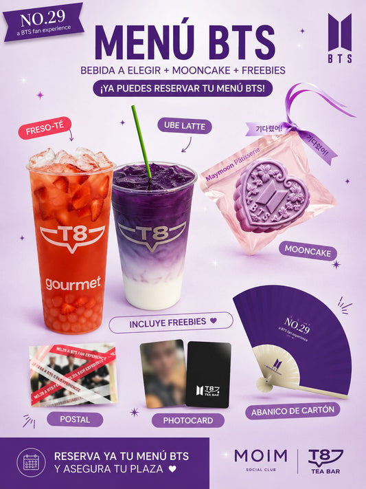 [RESERVA MOIM EVENTO N.29 ] BTS - MENU T8